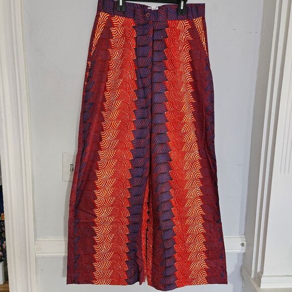 NWT Anthropologie x SIKA Abstract High Rise Wide-Leg Trousers | 10 - Picture 3 of 5